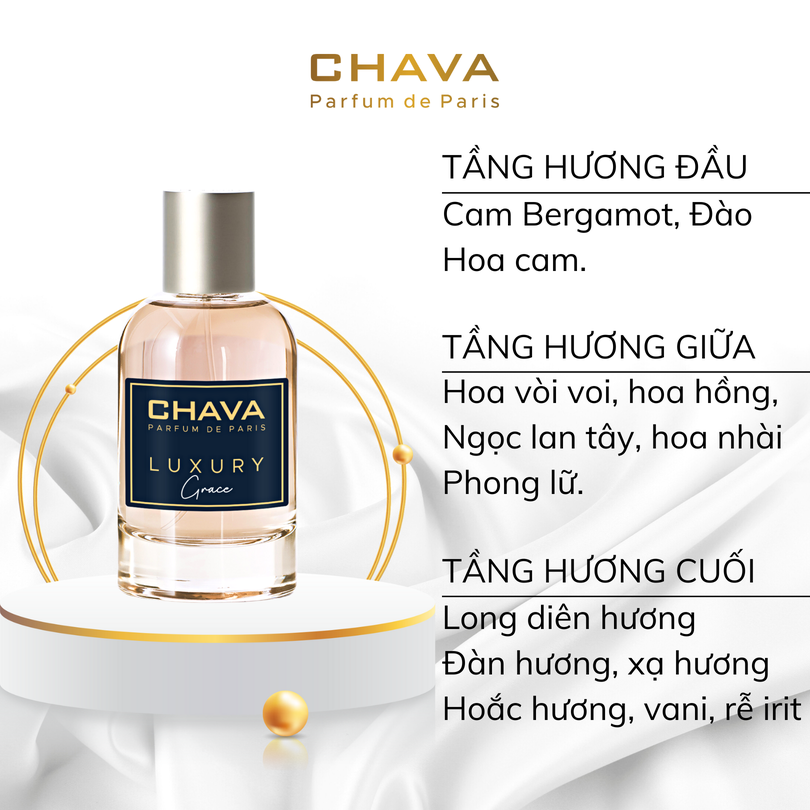Nước Hoa Nữ Luxury Grace 50ml - Chava